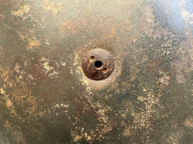 Luftwaffe M38 Fallschirmjäger Helmet, 3 Tone Camo!