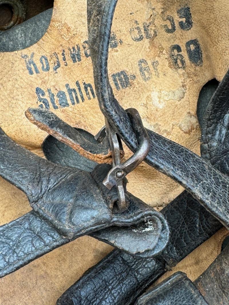 Luftwaffe M38 Fallschirmjäger Helmet, 3 Tone Camo!