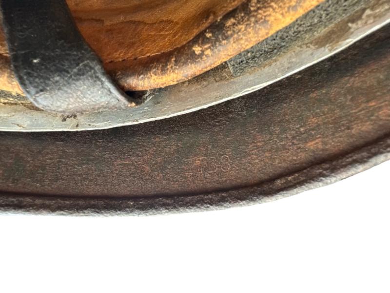 Luftwaffe M38 Fallschirmjäger Helmet, 3 Tone Camo!