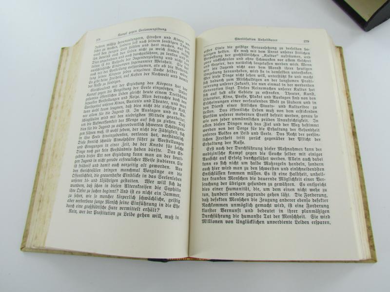 Adolf Hitler’s Mein Kampf wedding edition 1939