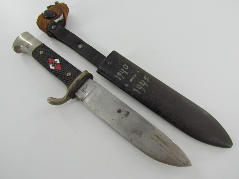 Hitler Youth Knife by RZM M7/51 ( Anton Wingen ) 1939