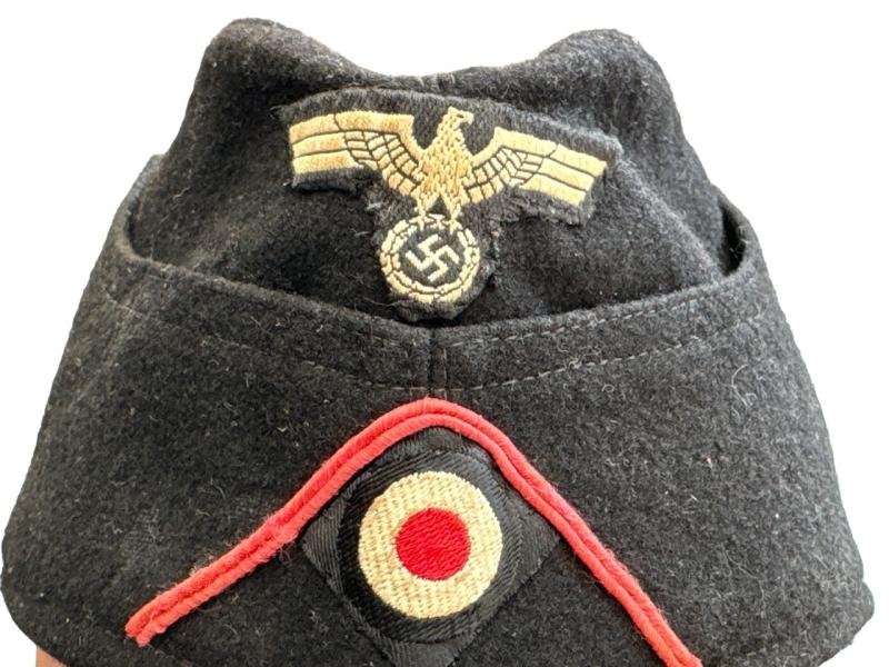 Wehrmacht Heer M34 Panzer overseas cap