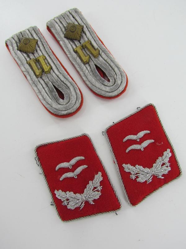 Luftwaffe Flak Collar-tabs & Shoulder-boards