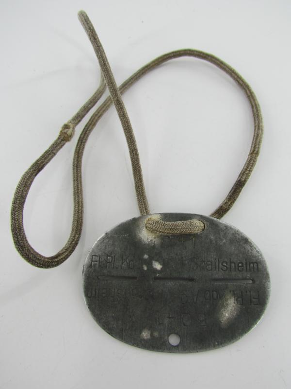 Erkennungsmarke Flugplatz Kommando Crailsheim