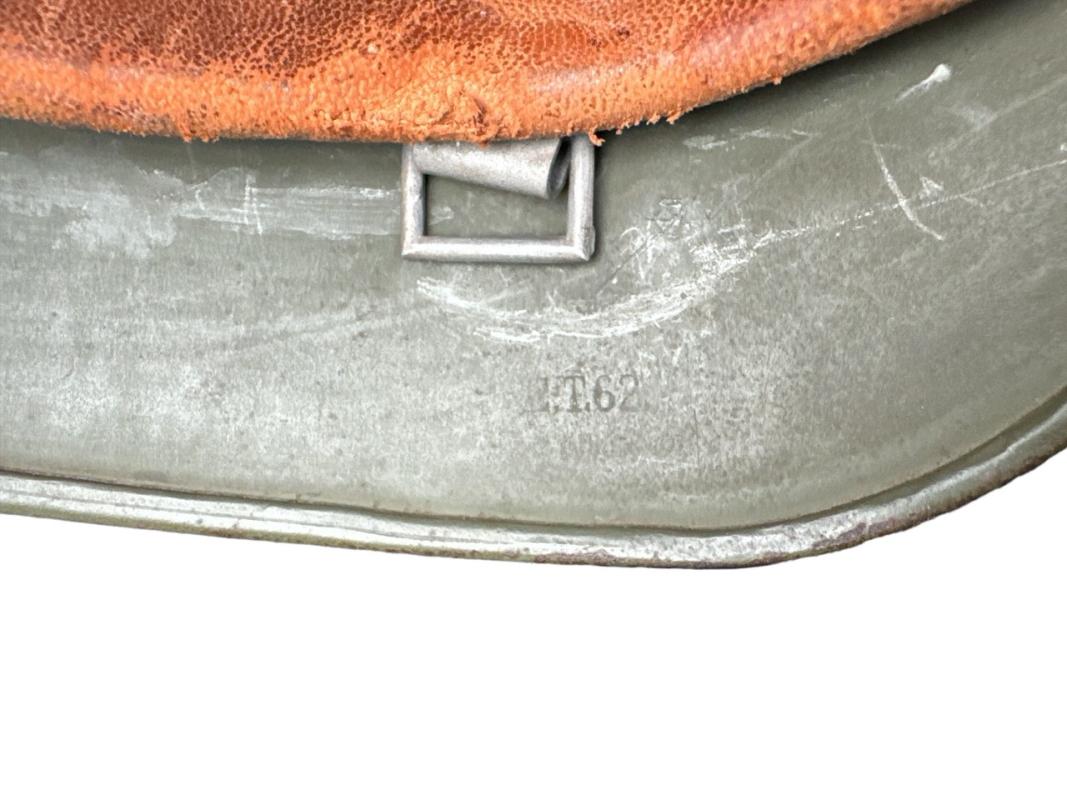 Wehrmacht Apple Green helmet ET62 , early Liner