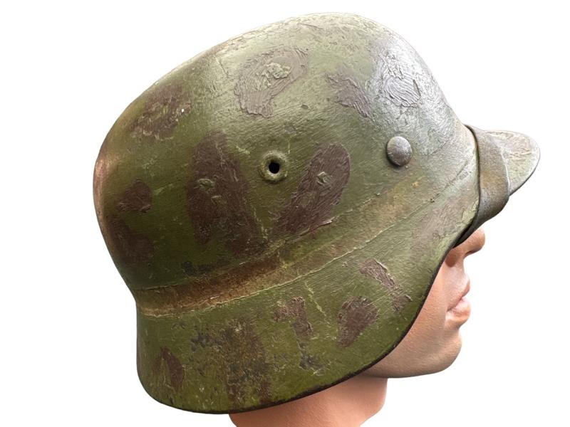 WH/SS M40 2 Tone Camo Helmet