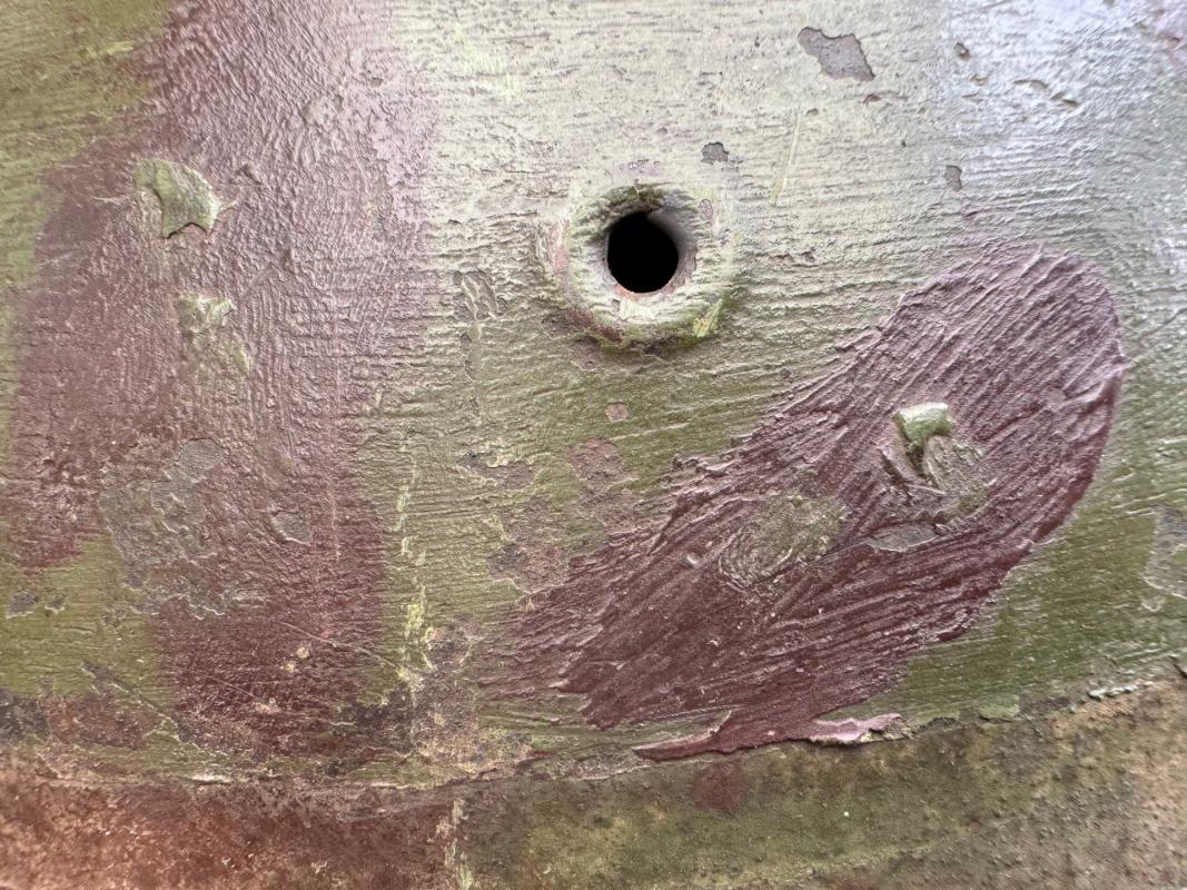 WH/SS M40 2 Tone Camo Helmet