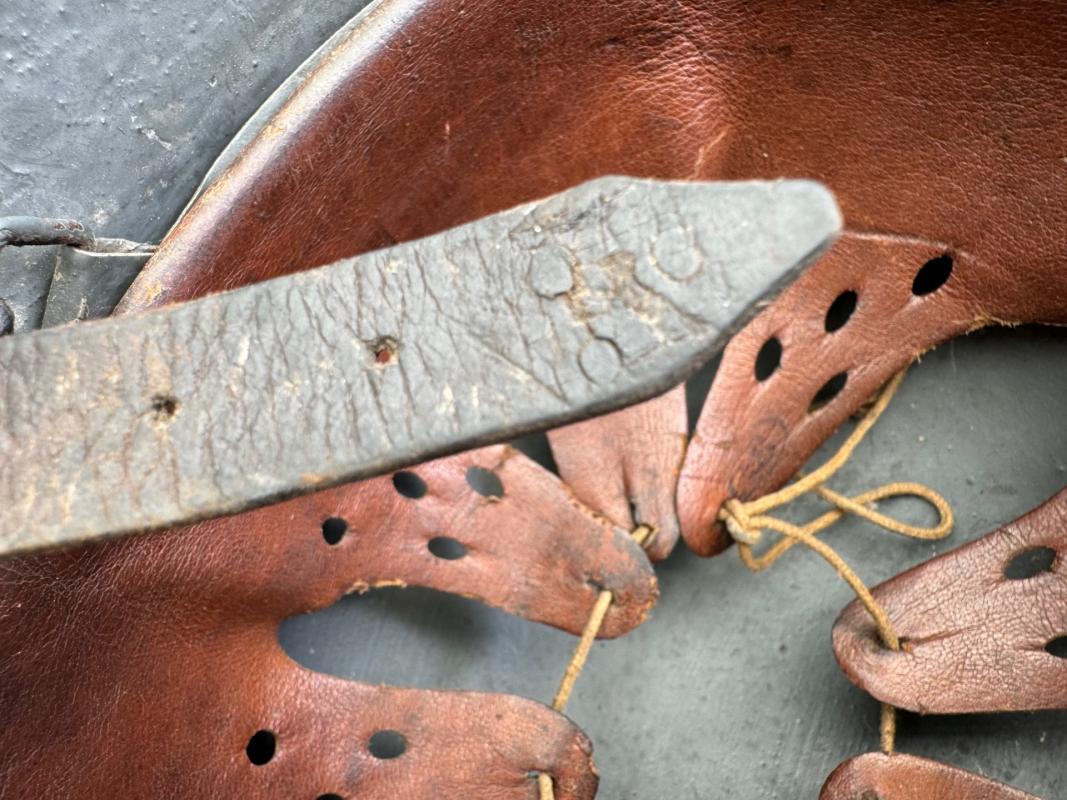 WH/SS M40 2 Tone Camo Helmet