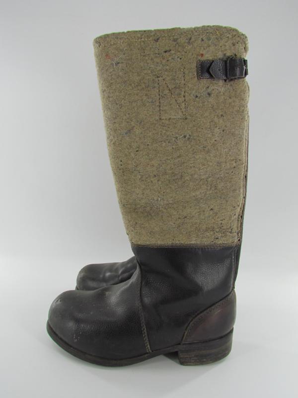 WH/SS Winter boots RB Numbered and dated 1944