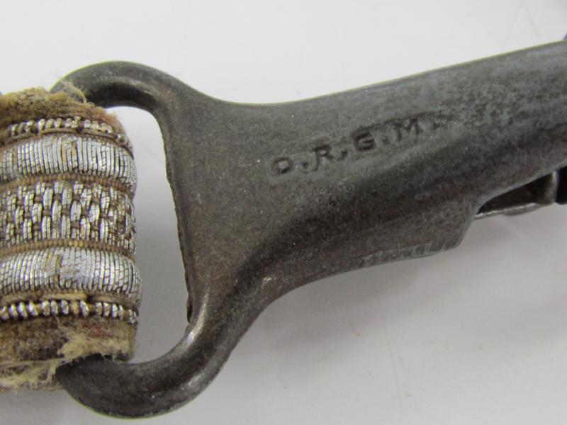 Wehrmacht Officers Dagger with Hangers by WKC Solingen