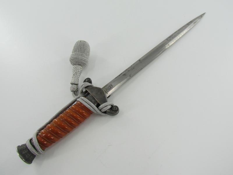 Wehrmacht Officers Dagger with Hangers by WKC Solingen