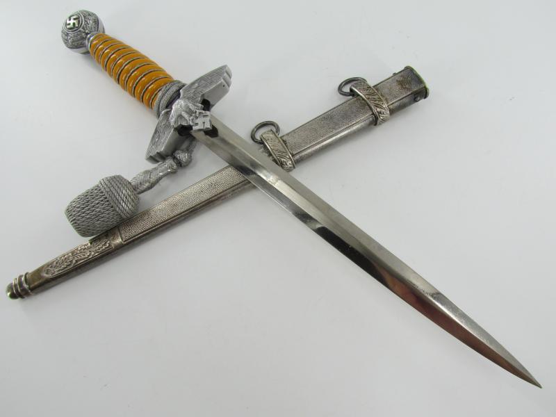 Luftwaffe Officers Dagger Paul Weyersberg Solingen