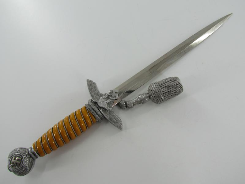 Luftwaffe Officers Dagger Paul Weyersberg Solingen