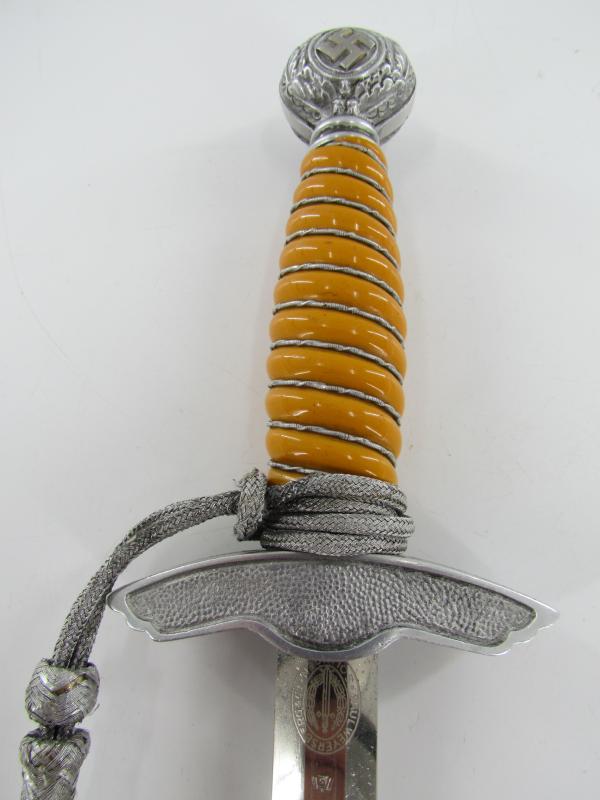 Luftwaffe Officers Dagger Paul Weyersberg Solingen