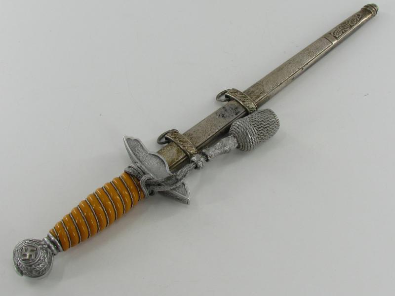 Luftwaffe Officers Dagger Paul Weyersberg Solingen