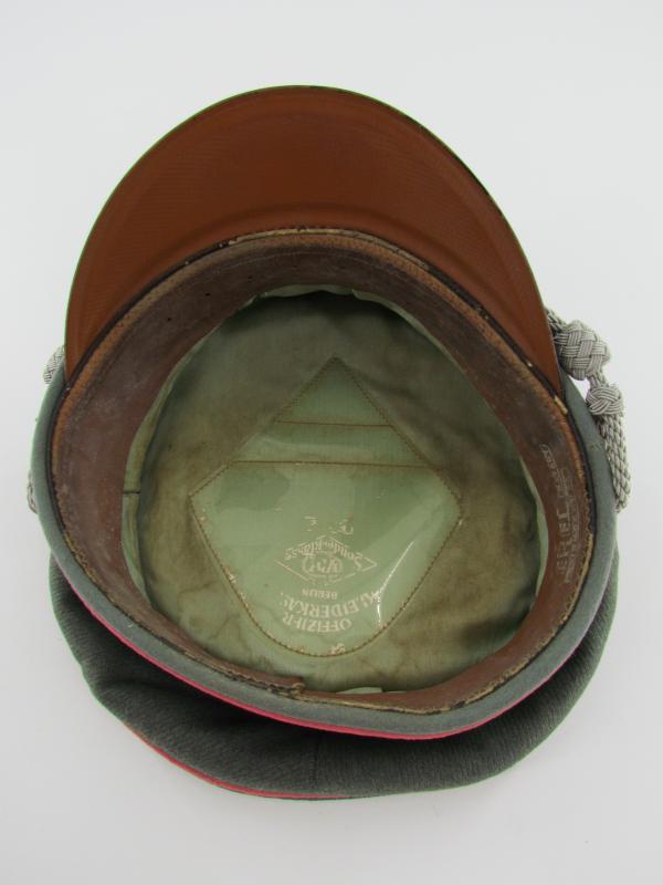 Wehrmacht (Heer) officer Panzer visor cap by Erel