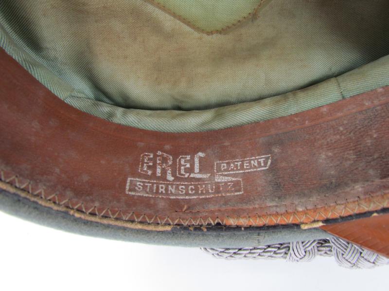 Wehrmacht (Heer) officer Panzer visor cap by Erel