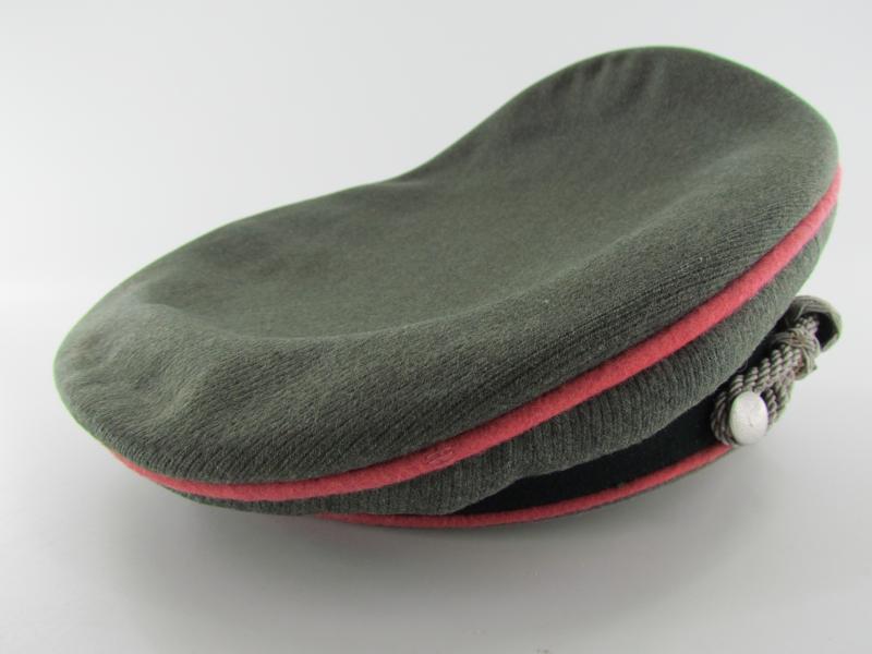 Wehrmacht (Heer) officer Panzer visor cap by Erel