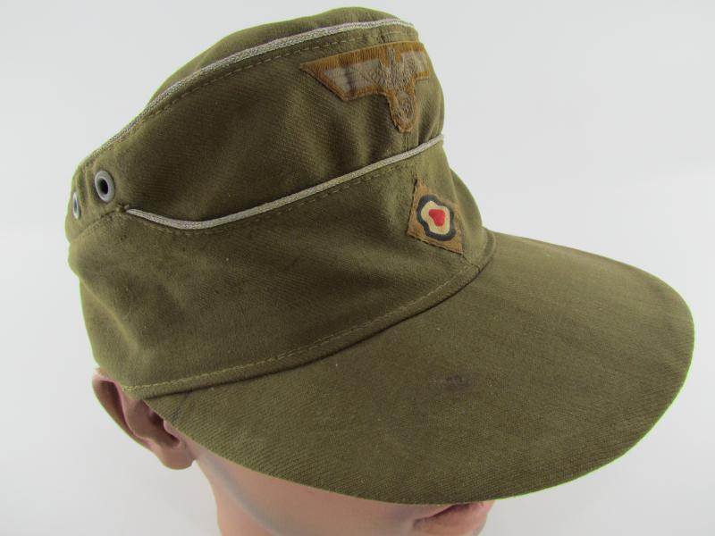 Deutsches Afrika Korps ( DAK ) M41 Officers Field Cap by Carl Halfar