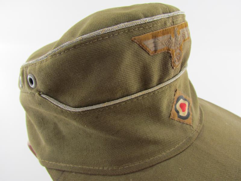 Deutsches Afrika Korps ( DAK ) M41 Officers Field Cap by Carl Halfar