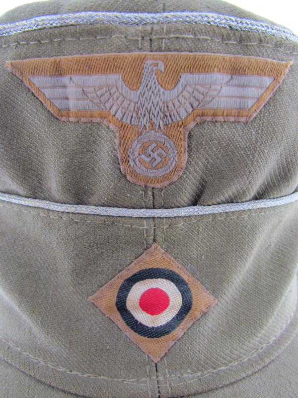 Deutsches Afrika Korps ( DAK ) M41 Officers Field Cap by Carl Halfar