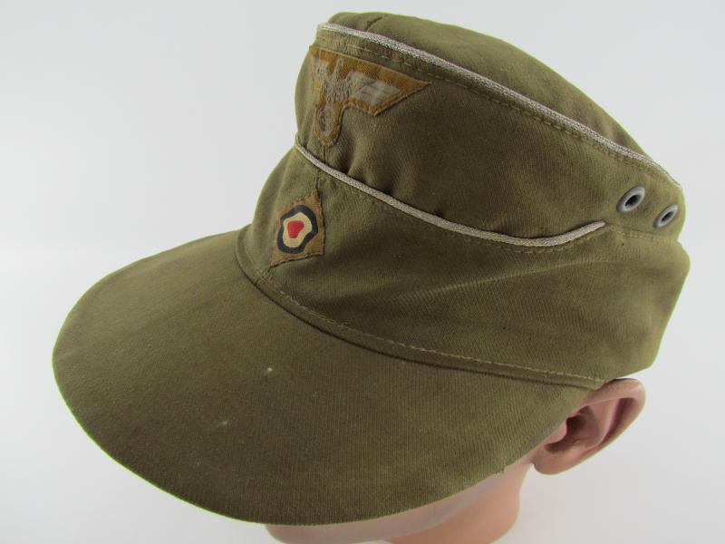 Deutsches Afrika Korps ( DAK ) M41 Officers Field Cap by Carl Halfar