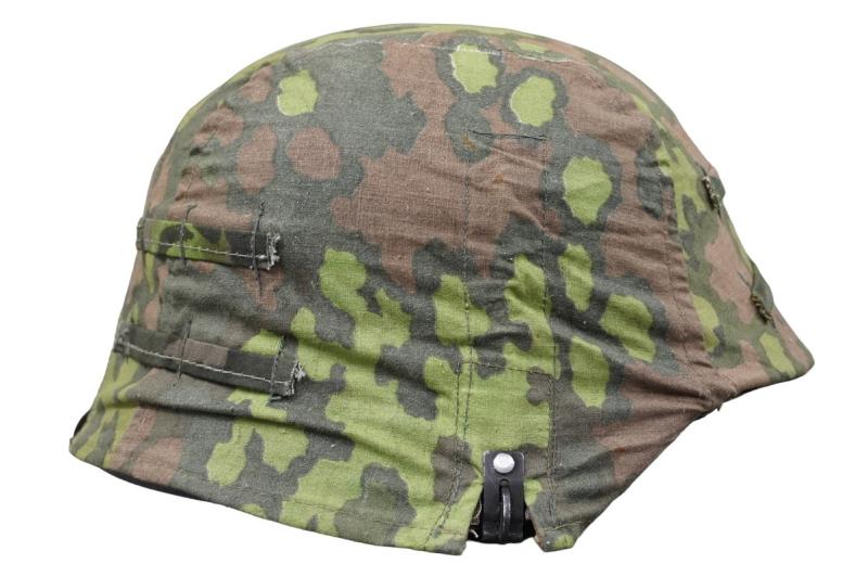 Waffen SS M42 Helmet Cover in Oakleaf A Camouflage