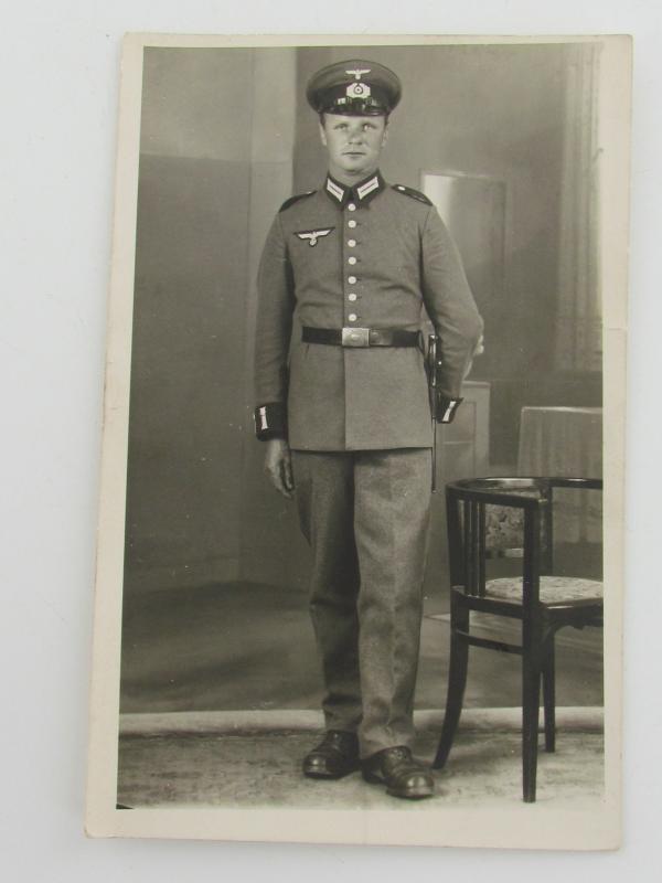 Portrait Photo of a Wehrmacht Soldier