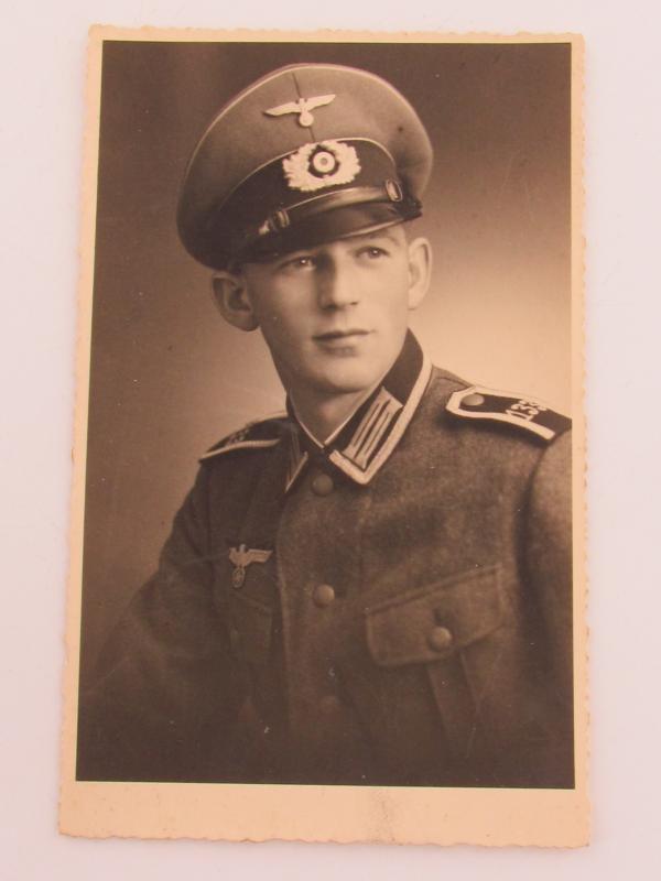 Portrait Photo of a Wehrmacht Soldier