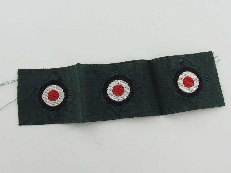 Wehrmacht M36 army (Heer) ‘BeVo’ cap cocarde (3x)