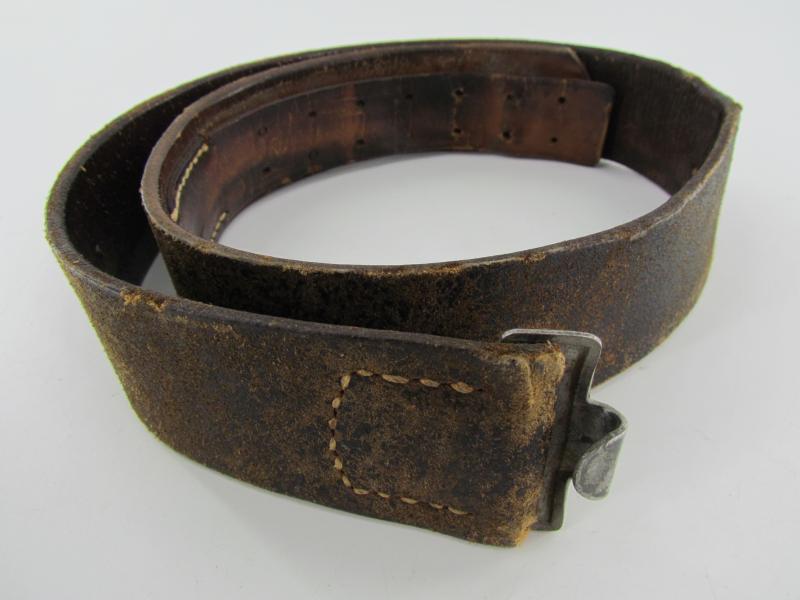 German Leather Equipment Belt.