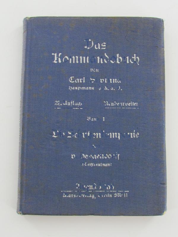 Book : Das Kommandobuch ' Die Schützenkompanie'