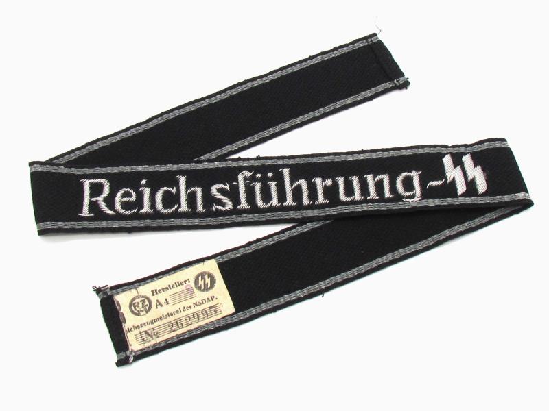 Allgemeine-SS Reichsführung-SS Officers Cufftitle...Rare