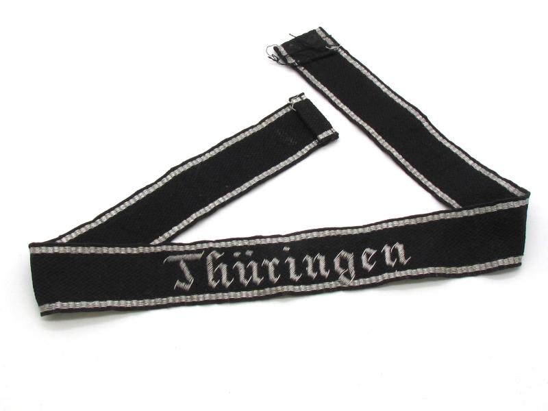 SS-Totenkopf Standarte THÜRINGEN Officers Cufftitle