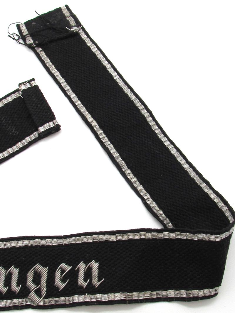 SS-Totenkopf Standarte THÜRINGEN Officers Cufftitle