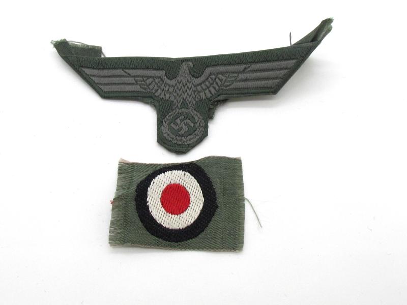 Wehrmacht (Heer) BeVo M40 Cap Eagle & Cocarde