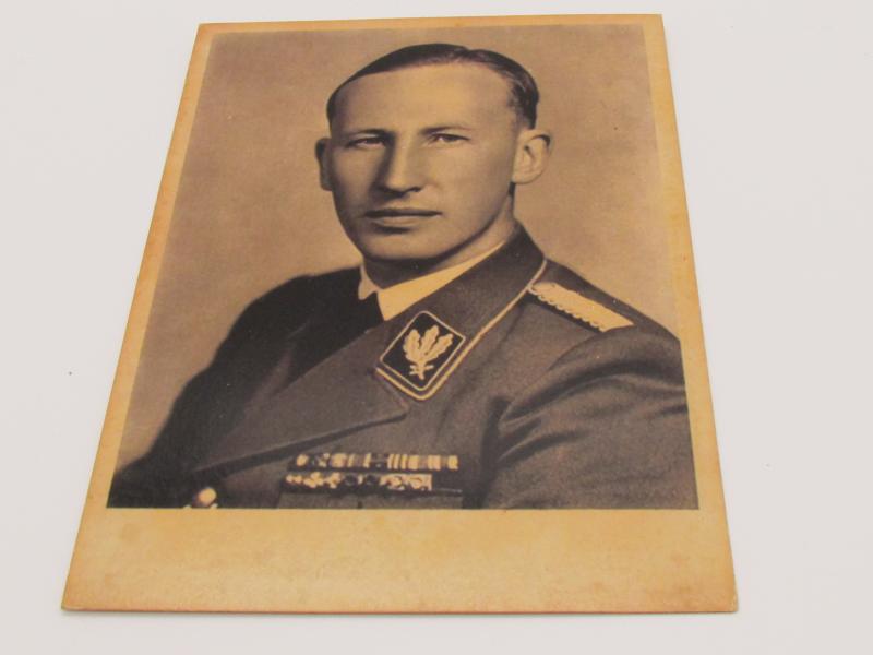 Postcard : Reichsprotektor SS-Gruppenführer Heydrich