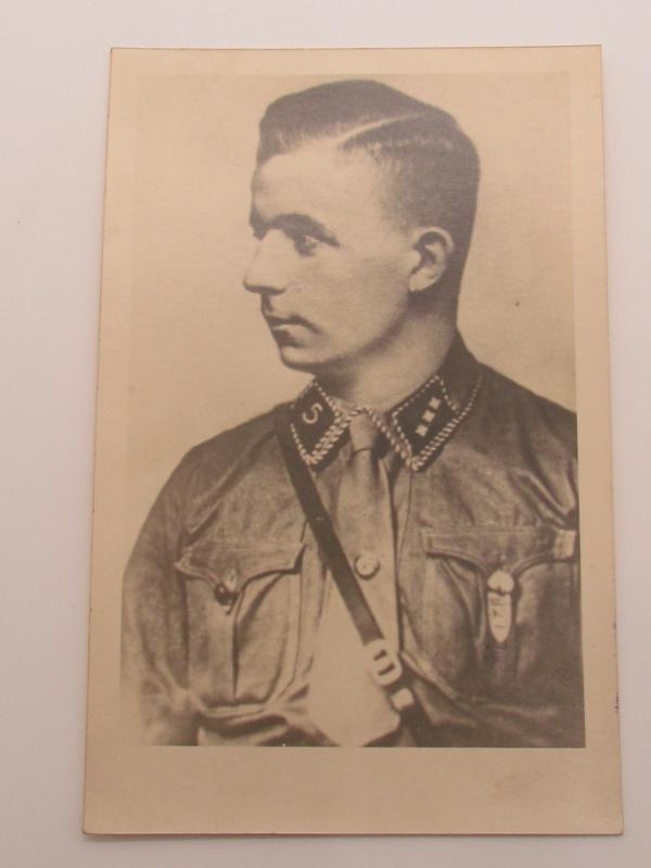 Postcard : SA (Sturmabteilung) Horst Wessel...very rare!