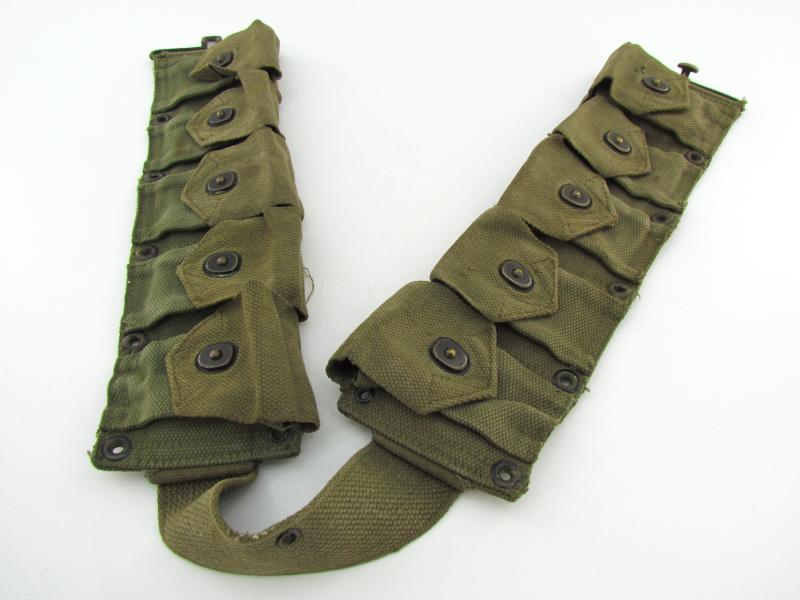 US WWII M1 Garand Ammo Belt