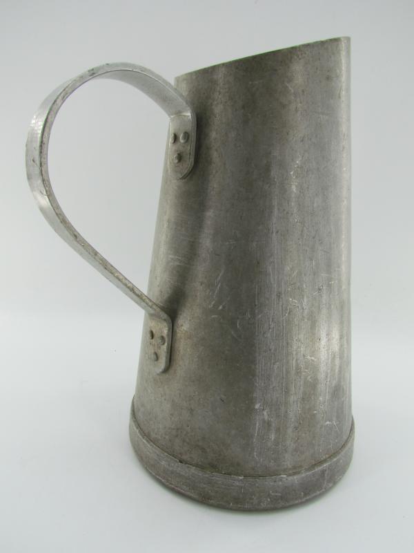 Wehrmacht Aluminum Pitcher marked RFI 36