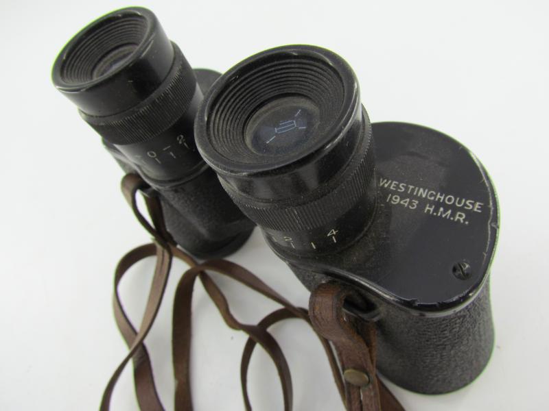 US WWII M3 6x30 binoculars made by Westinghouse 1943