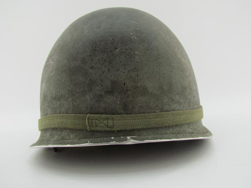 US WWII M1 ( fixed bale ) Combat Helmet with Liner