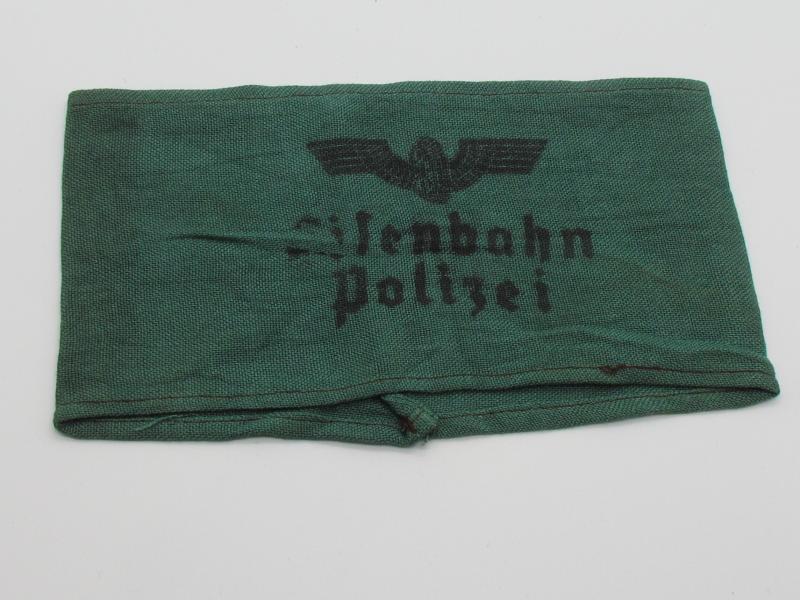 Railway Police ( Eisenbahn polizei ) Armband
