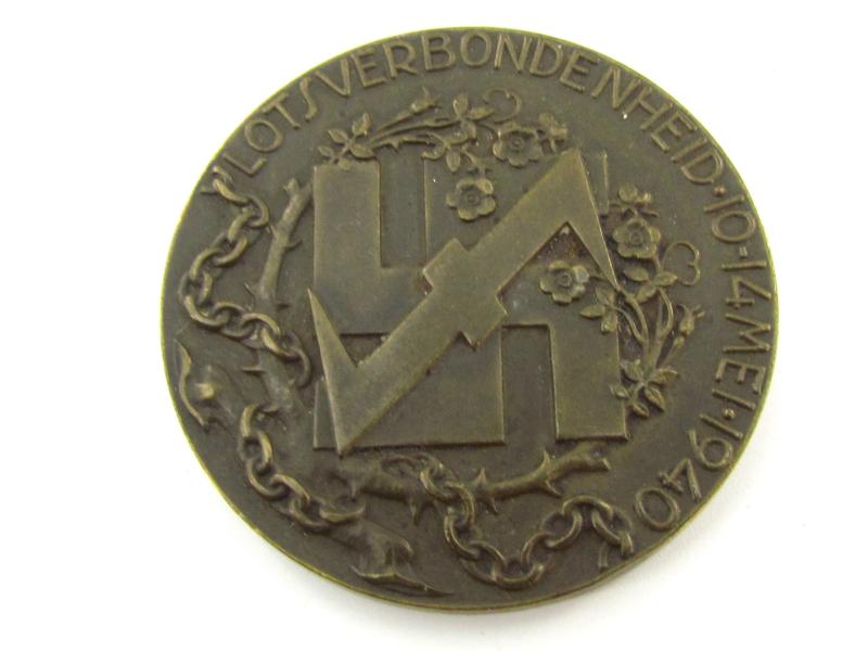 (NSB) Lotsverbondenheid Penning