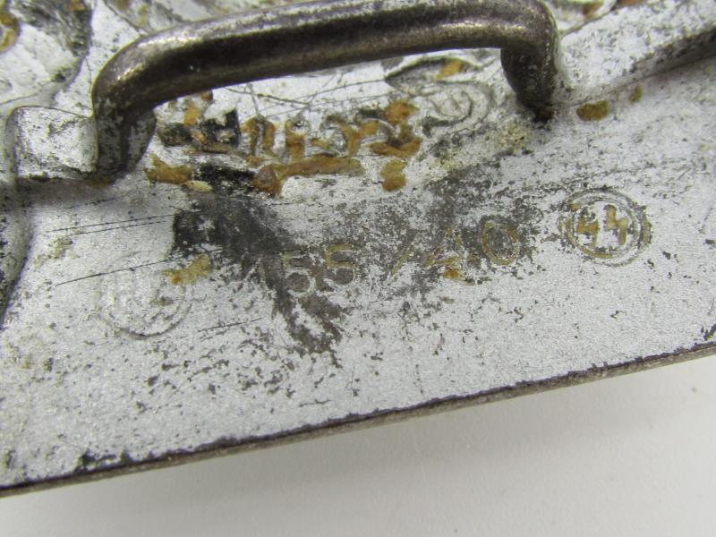 Waffen-SS Belt Buckle - RZM 155/40 SS