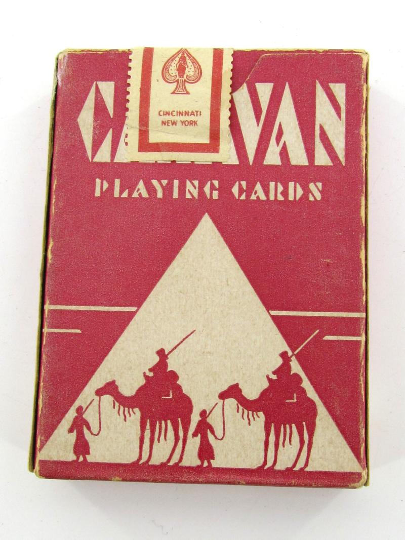 US WWII Caravan Playing Cards ( Sealed )