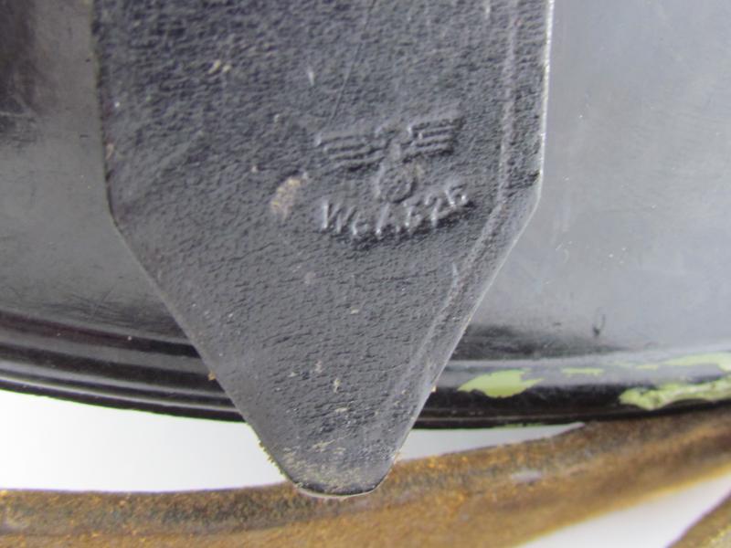 German Black Bakelite Binocular Case with Original Strap