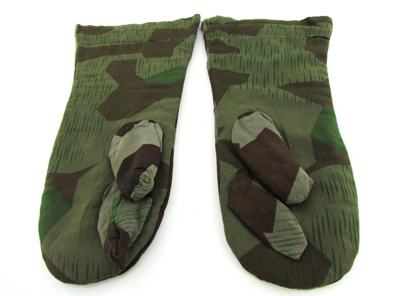 Reversible Parka Mittens in Splittertarn Camouflage