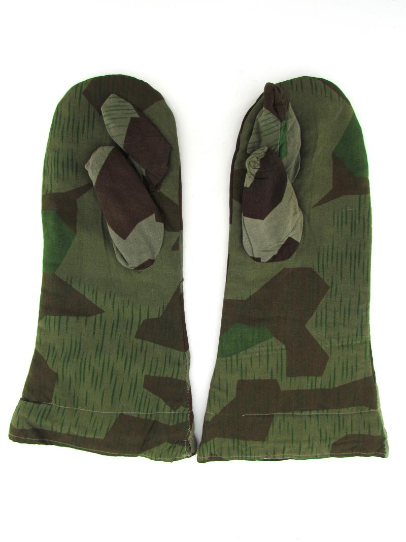 Reversible Parka Mittens in Splittertarn Camouflage