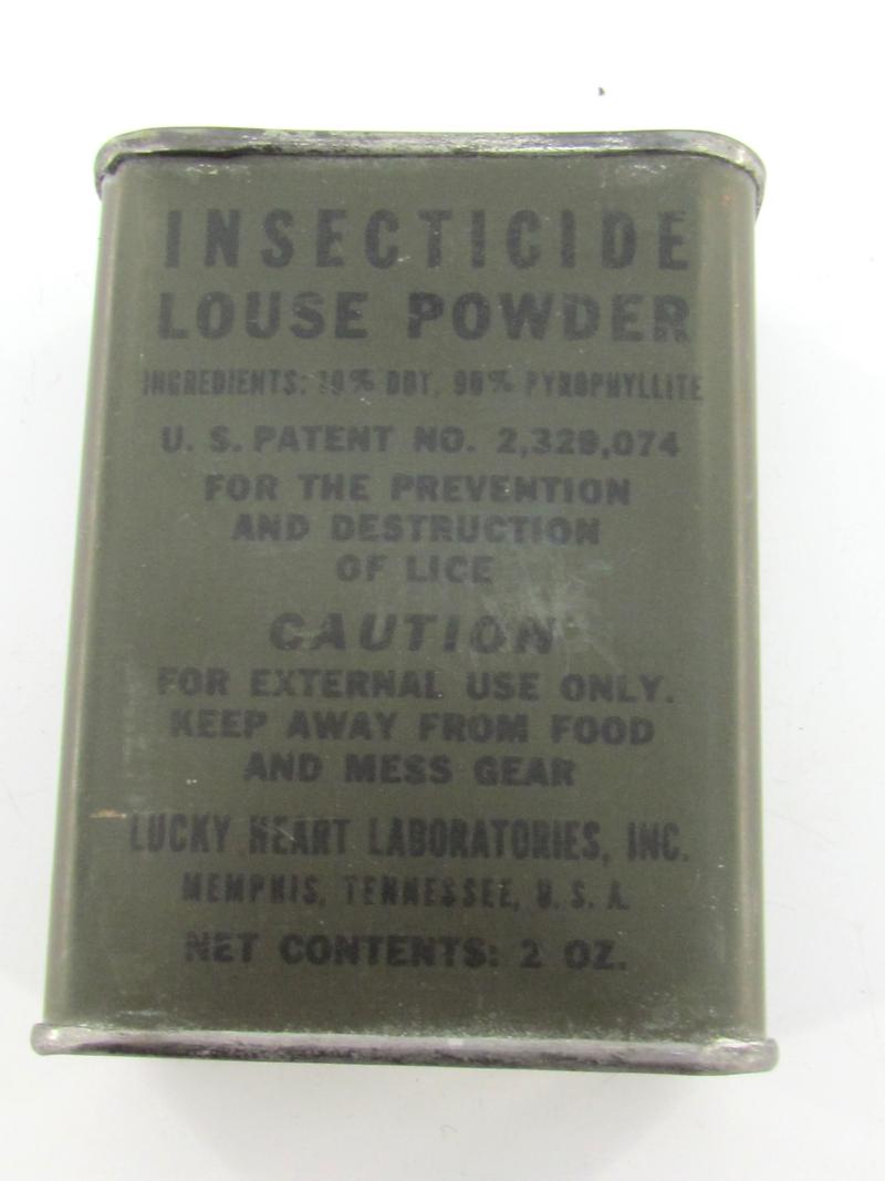 US WWII Louse Powder